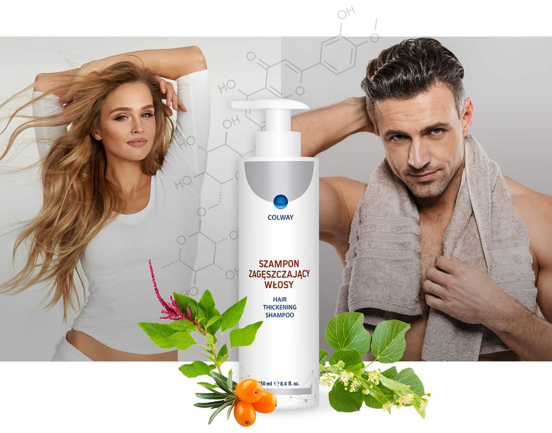 Champú para espesar el cabello COLWAY: ¡realmente funciona!