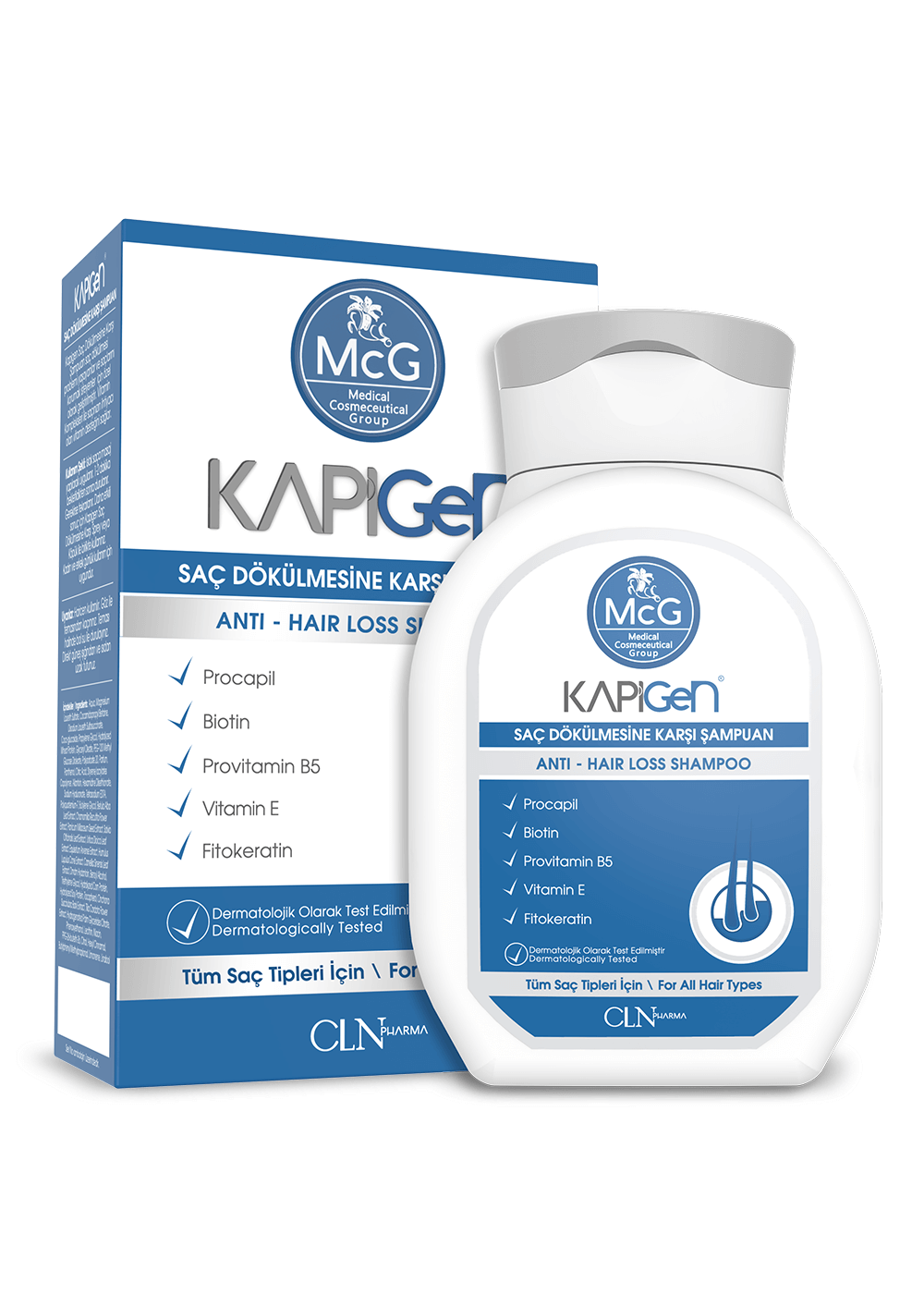 Champú Capilar de Crecimiento Kapigen  con 5 % PROCAPIL® Champú Capilar de Crecimiento Kapigen  con 5 % PROCAPIL®