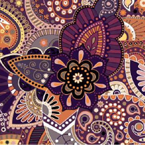 Fantasía Bengalí Morada | Mascarillas Deanshield para Adultos | UNE 0065