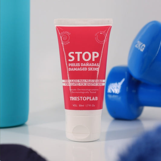 STOP PIELES DAÑADAS - Crema reparadora - Hidratación Intensa, Regeneración Celular, Efecto Calmante, Protección Cutánea y Fórmula Vegana