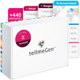 Test ADN Advanced tellmeGen | (Salud + Rasgos + Wellness + Orígenes) | Lo que tu ADN dice sobre ti Test ADN Advanced tellmeGen | (Salud + Rasgos + Wellness + Orígenes) | Lo que tu ADN dice sobre ti