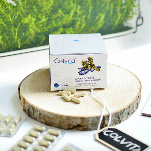 Colvita: Capsulas Colágeno Liofilizado + Algas con Magnesio + Vitamina E