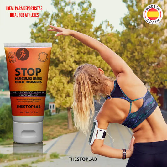 STOP COLD MUSCLES - Prepara tus Músculos y Evita Lesiones: Calentamiento Instantáneo para Deportistas