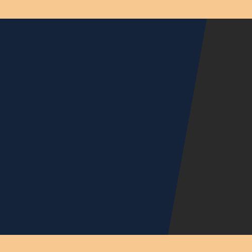 Azul Ribete Naranja | Mascarillas Hemera para Niños 😷 | Modelo Miranda | UNE 0065