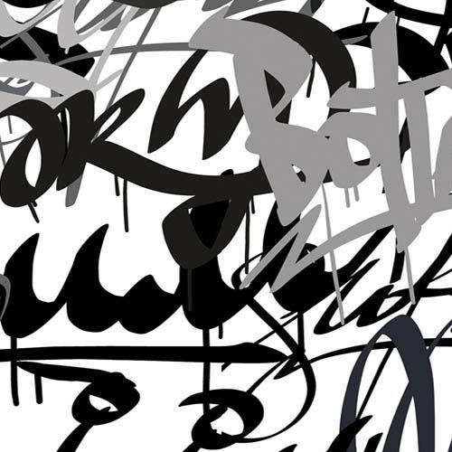 Caligrafía | Mascarillas Hemera para Adultos | Modelo Miranda | UNE 0065