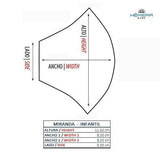 Camu Ribete Negro | Mascarillas Hemera para Niños | Modelo Miranda | UNE 0065 Camu Ribete Negro | Mascarillas Hemera para Niños | Modelo Miranda | UNE 0065