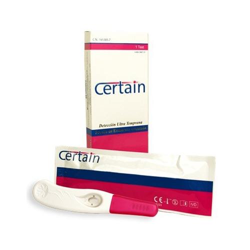 Certain | Prueba de embarazo | Alta sensibilidad