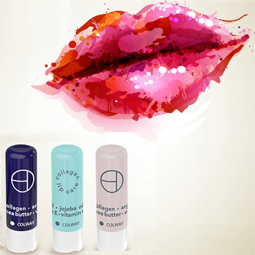 Bálsamo labial de colágeno natural | Cuidado de labios y voluminizador