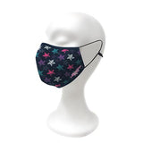 Estrellas Ribete Negro | Mascarillas Hemera para Niños 😷 | Modelo Miranda |  UNE 0065 Estrellas Ribete Negro | Mascarillas Hemera para Niños 😷 | Modelo Miranda |  UNE 0065