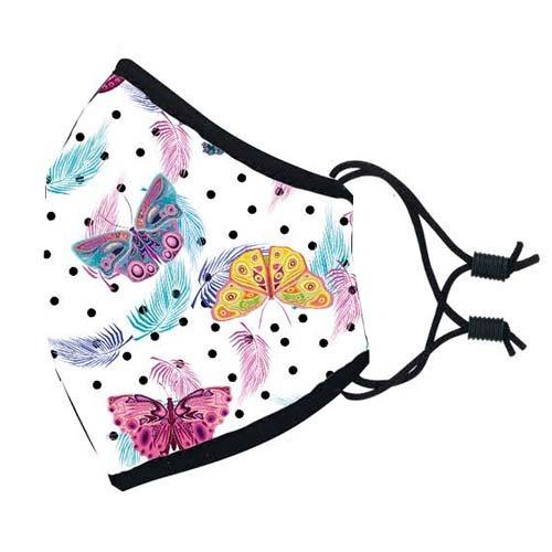 Mariposas | Mascarillas Hemera para Niños | Modelo Miranda | UNE 0065