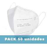 Mascarillas  FFP2  Adulto| Pack 50 u.  | Al por Mayor Mascarillas  FFP2  Adulto| Pack 50 u.  | Al por Mayor
