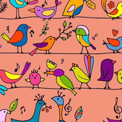 Pajaritos | Mascarillas Hemera para Niños | Modelo Miranda | UNE 0065