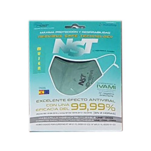 Verde Claro | Mascarillas NST para Mujer | Tecnologia Antivirus | UNE 0065 Verde Claro | Mascarillas NST para Mujer | Tecnologia Antivirus | UNE 0065