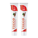 Vicco Vajradanti Dentifricio Ayurvedico - Combinazione di 18 Erbe e Cortecce Naturali, Proprietà Astringenti, Antisettiche e Analgesiche