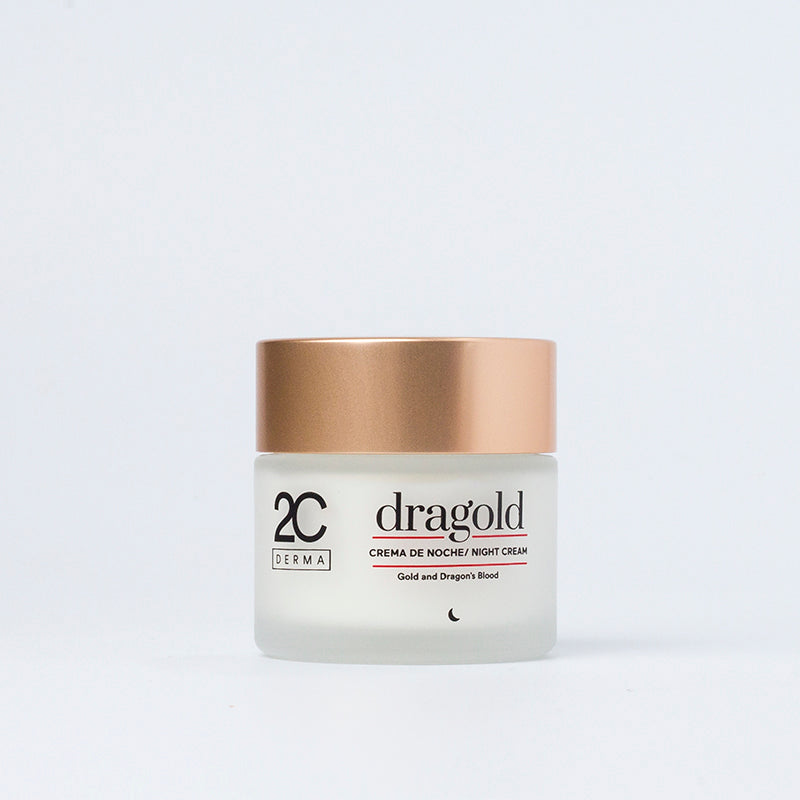 Dragold Night Cream - Hydratant anti-âge au sang de dragon, acide hyaluronique et vitamine C