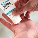 STOP SUDOR Manos y Pies - Antitranspirante, Elimina Olores, Eficaz, Larga Duración, y Seguro para la Piel