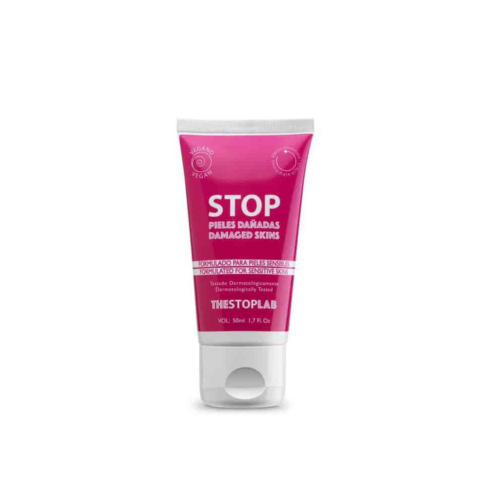 STOP DAMAGED SKIN repair cream - Intense Hydration, Cellular Regeneration, Calming Effect, Skin Protection and Vegan Formula